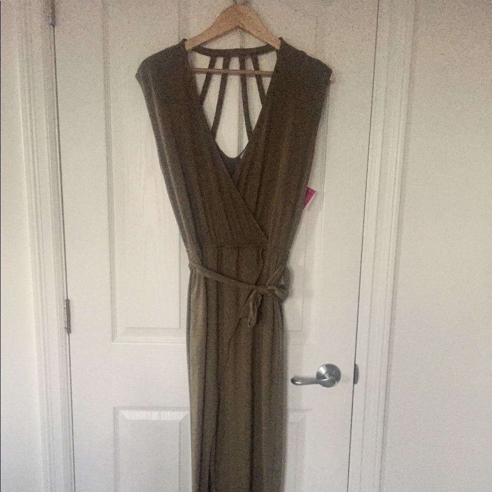 NWT Green/Olive Dress Sz Small